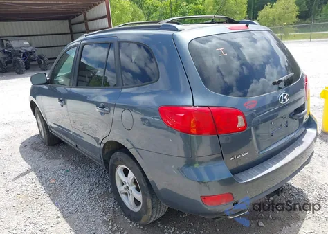 2007 Hyundai Santa Fe Gls из США, поврежденный, VIN 5NMSG13D27H117792